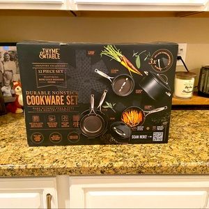 Rose gold cookware set